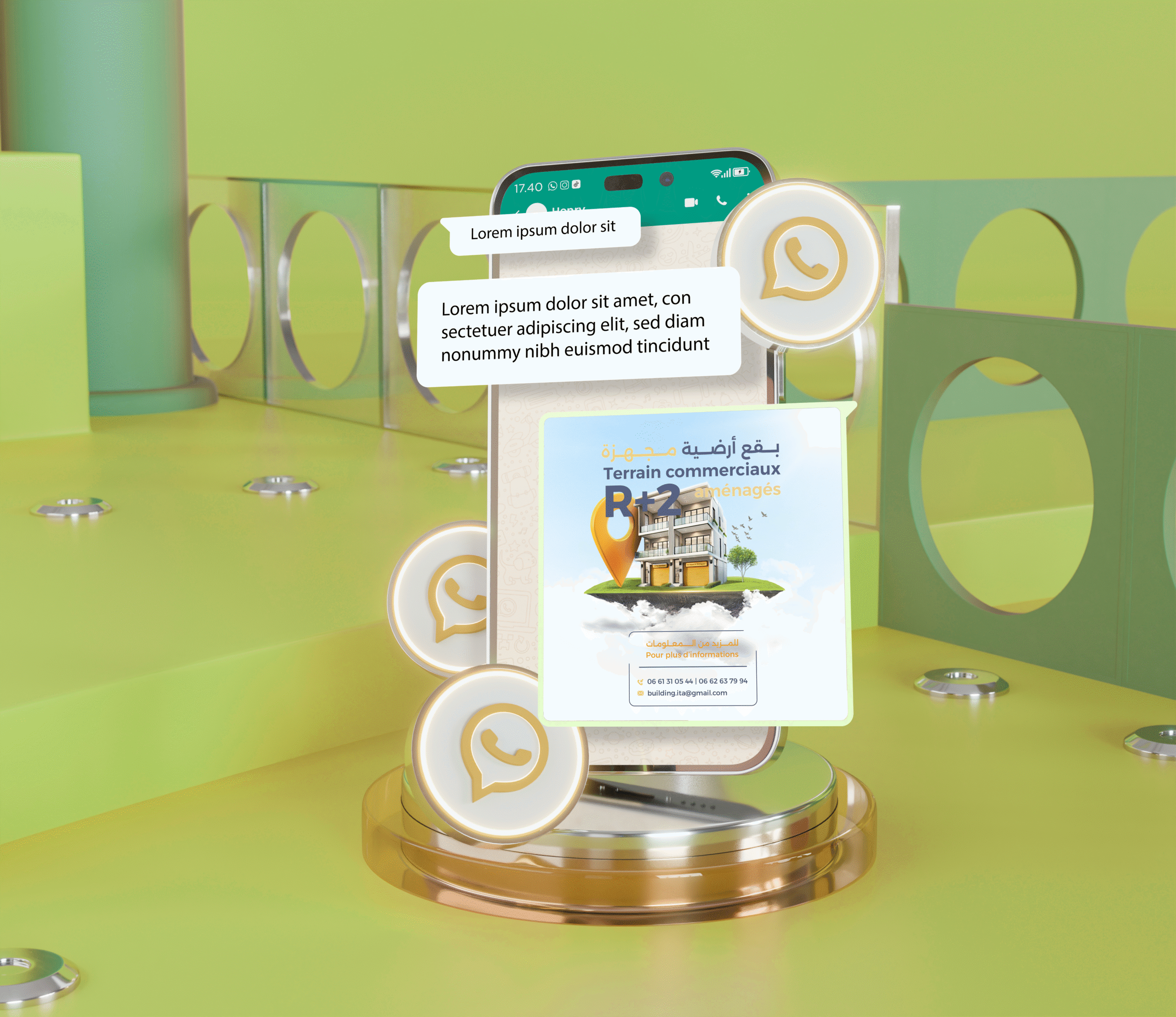 creative social media post design